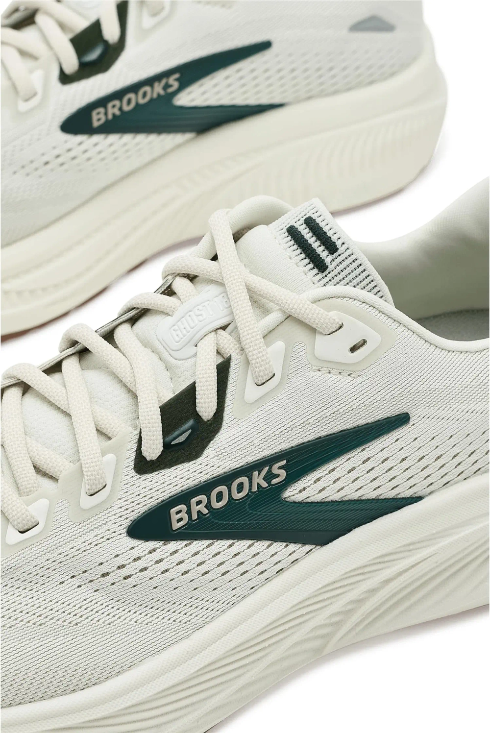 Кроссовки для бега Brooks Ghost 18 - Grey/Spruce/Tan