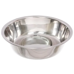 Миска металлическая двойная «Декстер», диаметр 18см/высота бортика 5см/ 900мл