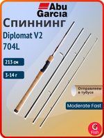 Спиннинг для рыбалки Abu Garcia Diplomat V2 904ML, 274 см, 5-21 г
