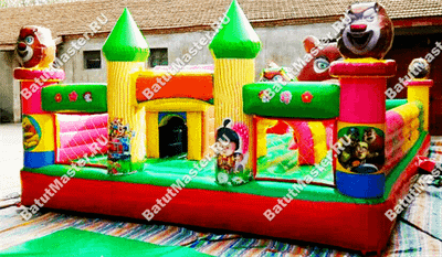 Надувной батут "Медвежата"