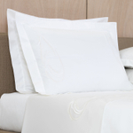 Постельное белье Paisley Embroidery Milk/Milk (240 x 220 см)