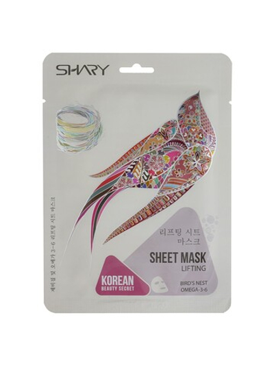 [SHARY] Лифтинг-маска ЭКСТРАКТ ЛАСТОЧКИНОГО ГНЕЗДА и ОМЕГА-3-6, 25гр