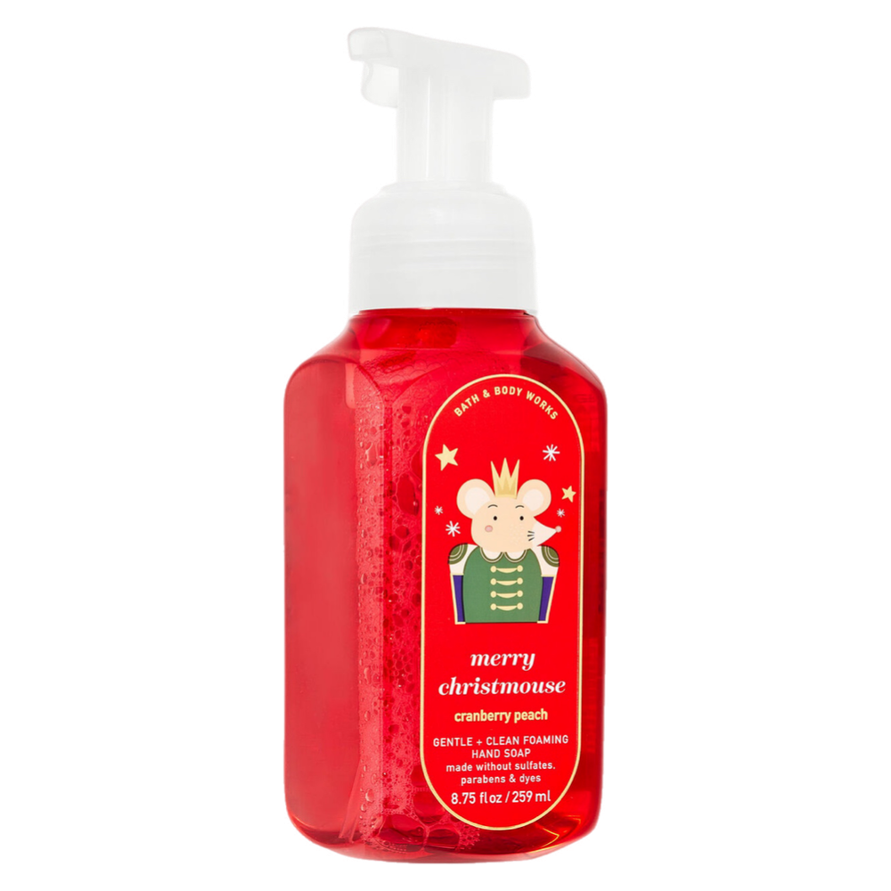 Bath and Body Works Cranberry Peach Gentle &amp; Clean Foaming Hand Soap