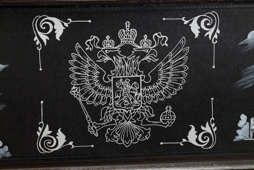 Подарочный набор шампуров в кейсе "Держава"