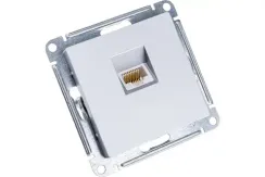 Розетка RJ45 Systeme Electric ATLASDESIGN алюминий 36513