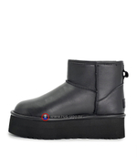 CLASSIC MINI PLATFORM LEATHER Black