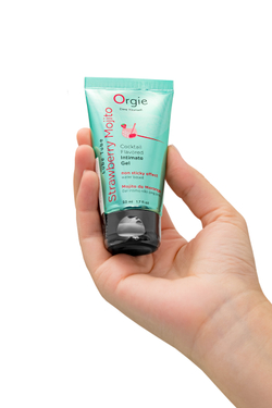 Интимный гель ORGIE Lube Tube Strawberry Mojito на водной основе, со вкусом клубничного мохито,50 мл