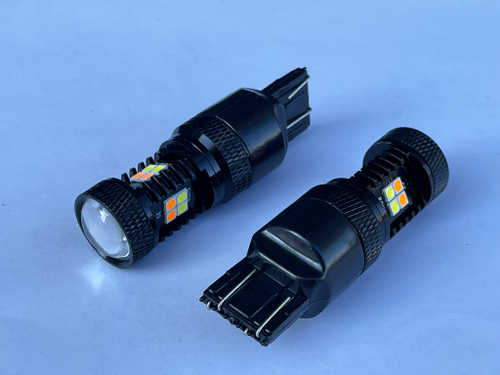 W21/5W - T20 -16 диодов/ Лампа 11 LED (2 шт. / комплект)