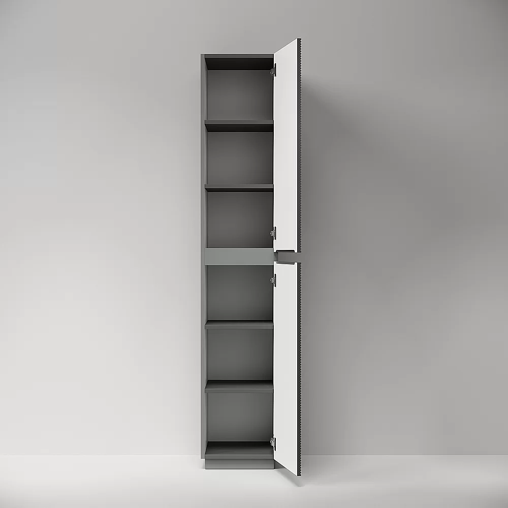 Шкаф-пенал напольный Sancos Folk Floor PFL35FGS Grey soft