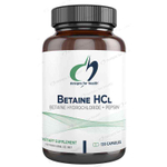 Designs For Health - BHC120 - Betaine HCl with Pepsin - 120 capsules