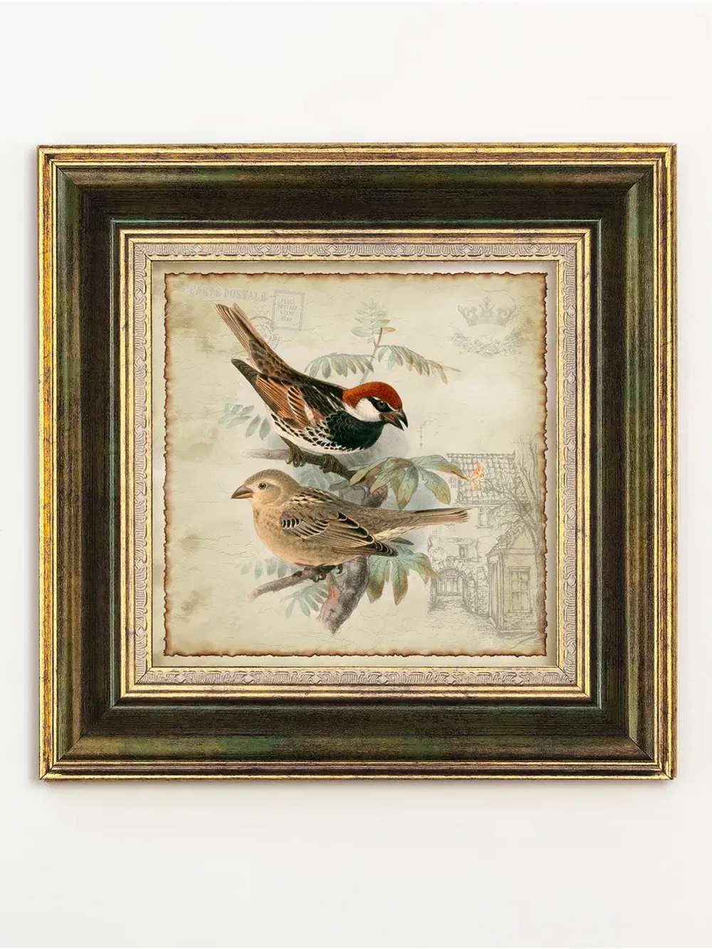 Картина на стену интерьерная на холсте 30*30 см