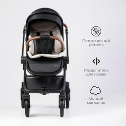 Детская коляска 2 в 1 Tomix Mirage Black