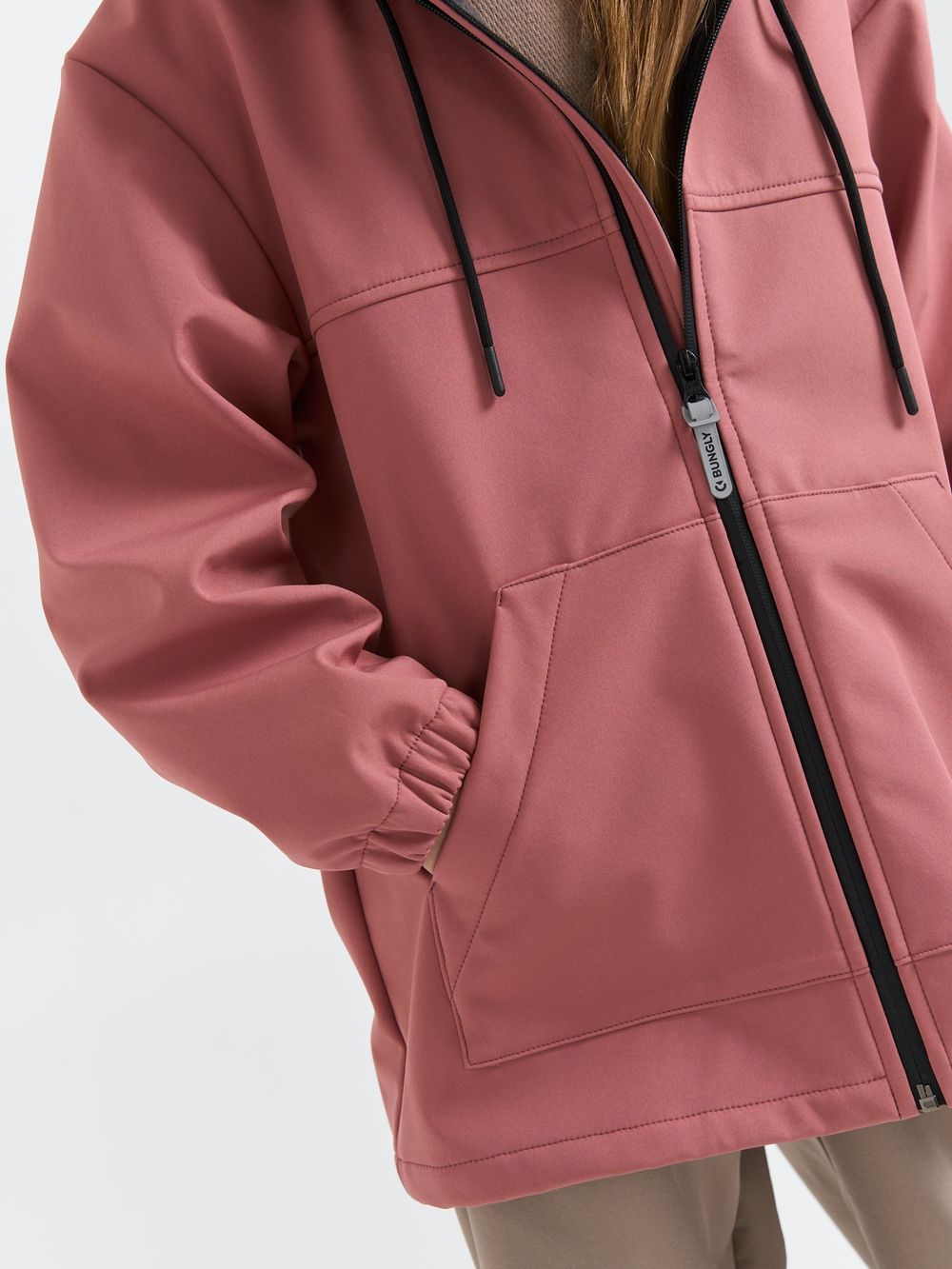 Куртка Softshell демисезонная "Пепельная роза" 7+