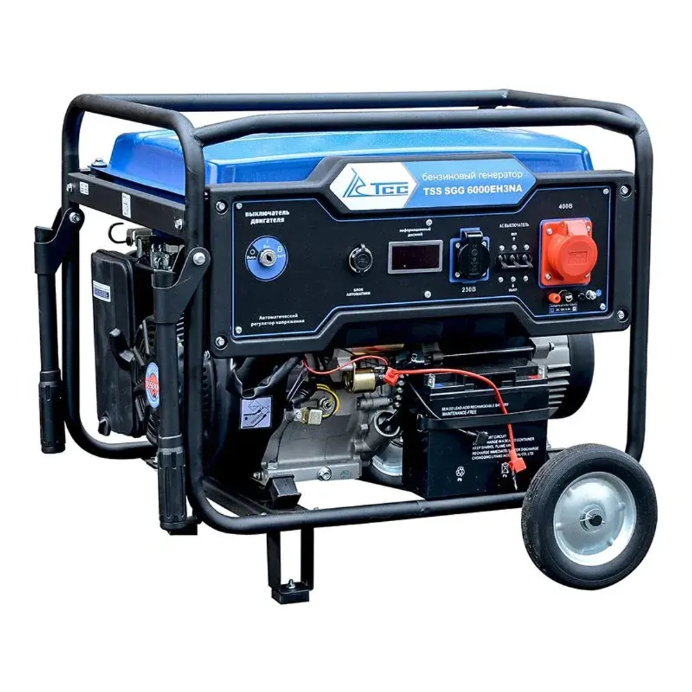 ТСС SGG 6000EH3NA бензогенератор с блоком АВР ТСС С 9000/400 160011/190048