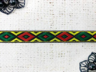 Тесьма жаккард, ш. 1,3 см