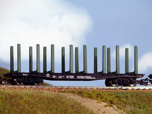 Платформа-Лесовоз (промышленная), СЖД, (IV Эп.)