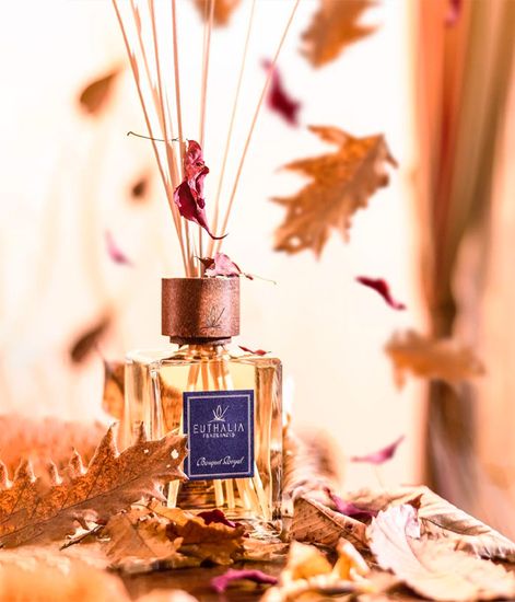 Bouquet Royal, ароматический диффузор с палочками, Euthalia Fragrances