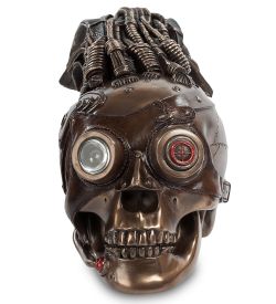 Veronese WS-187 Статуэтка в стиле Стимпанк «Череп»