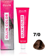 OLLIN COLOR 7/0 русый 60мл Перманентная крем-краска для волос