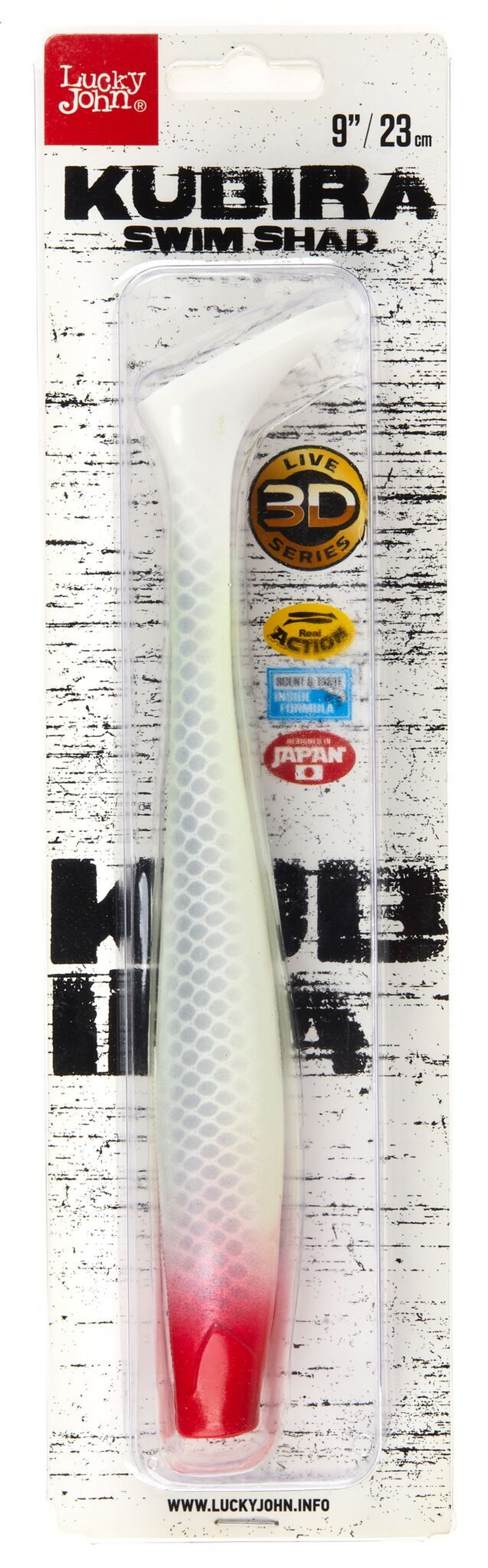 Виброхвост LJ 3D BBS Series KUBIRA SWIM SHAD 9,0in (22,90)/PG17 1шт.