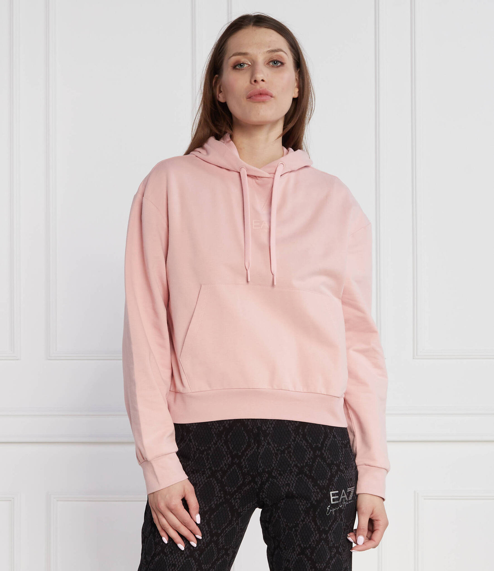 Худи EA7 - розовый(6RTM05 TJCQZ)