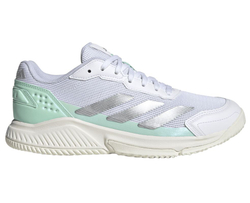 Женские кросовки для Padel Adidas Courtquick Padel W - white/silvermetallic/clear mint