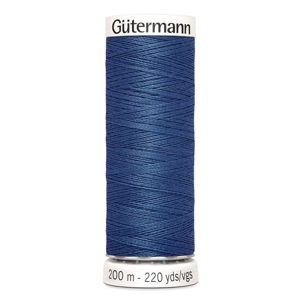 Нитки универсальные Gutermann Sew-all 100 (200 метров), 5 кат. | 786 синий джинс