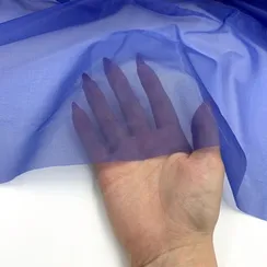 Корсетная cетка ультрамарин средне-мягкая (метражом), Турция