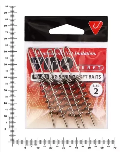 Спираль Jig Spring Soft Baits (5шт/уп)