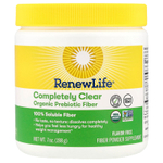 Renew Life, полностью чистая органическая пребиотическая клетчатка, без ароматизаторов, 198 г (7 унций)