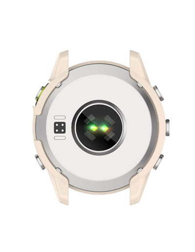 Защитный бампер чехол для часов Garmin MARQ Gen 2 Adventurer Athlete Aviator Captain Golfer материал TPU (Светло-бежевый)