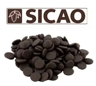 Шоколад ГОРЬКИЙ 69,6% (Sicao - Сикао), 250гр