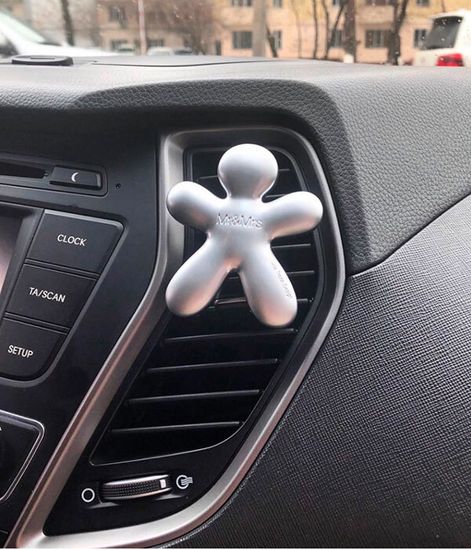 Ароматизатор для автомобиля NIKI Свежий воздух (серебристый металлик), Mr&Mrs Fragrance