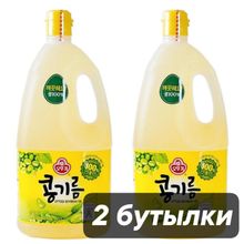 Масло соевое Ottogi рафинированное 1,8 л, 2 шт