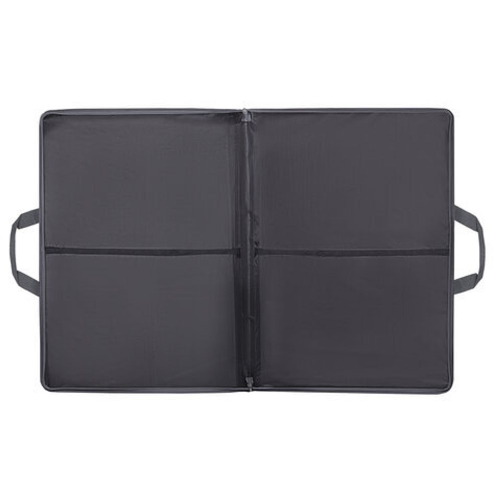 Папка-сумка для рисунков и чертежей каркасная А1 (64х90 см), экокожа, BRAUBERG ART CLASSIC, 272991