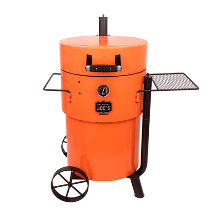 Коптильня Oklahoma Joe's Drum Bronco Pro (оранжевая)