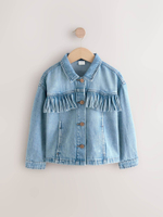 Куртка джинсовая для девочки Next E32-672, Синий