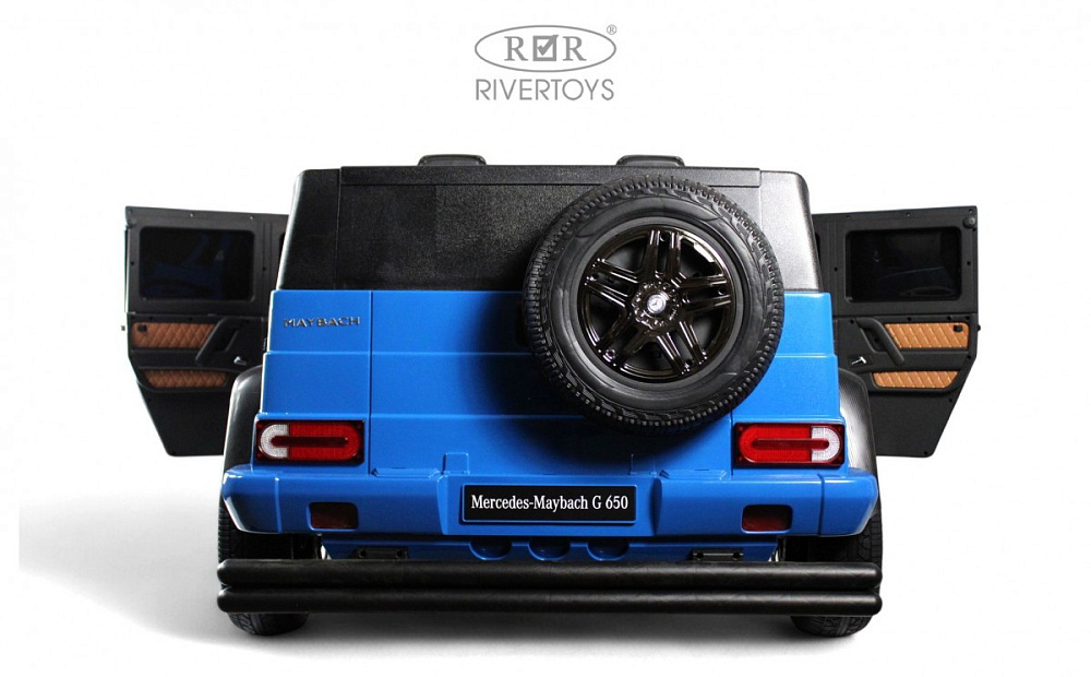 Детский электромобиль RiverToys Mercedes-Maybach G650 Landaulet M999MM BLUE/синий