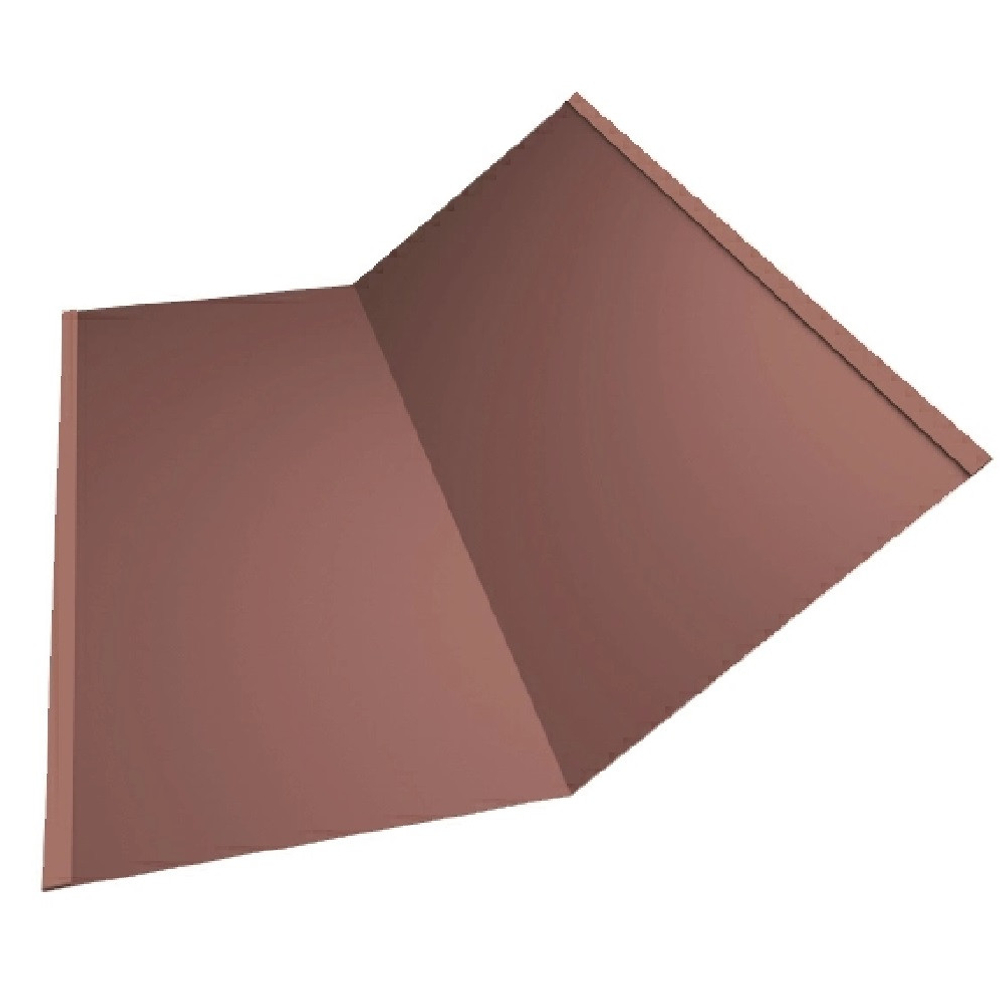 Ендова нижняя Grand Line Satin Ral 3009 300х300 мм резка