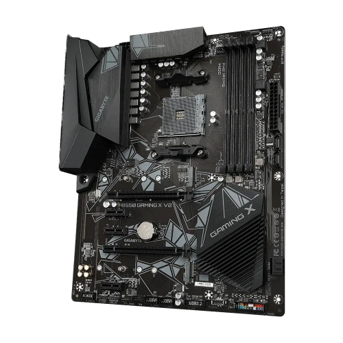 Сист.плата Gigabyte B550 GAMING X V2, B550, 4xDDR4, PCI-E4 x16, 1xM.2, 4xSATA, HDMI, LAN1GbE, BOX