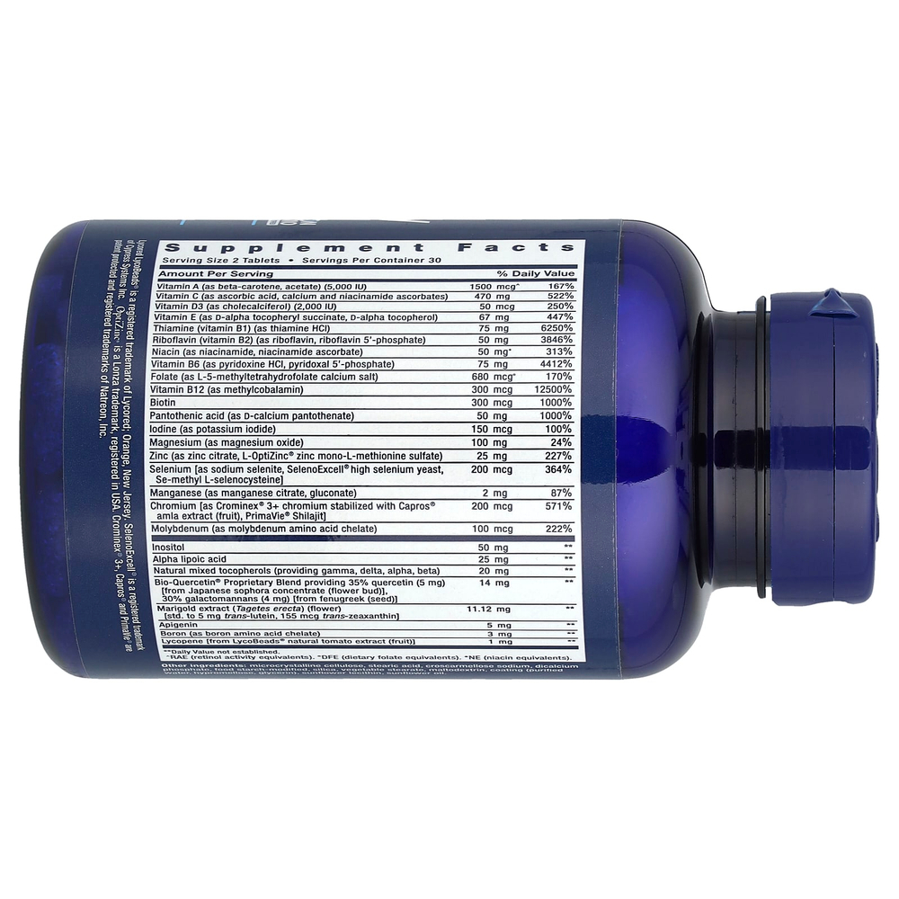 Life Extension, таблетки для приема дважды в день, 60 таблеток