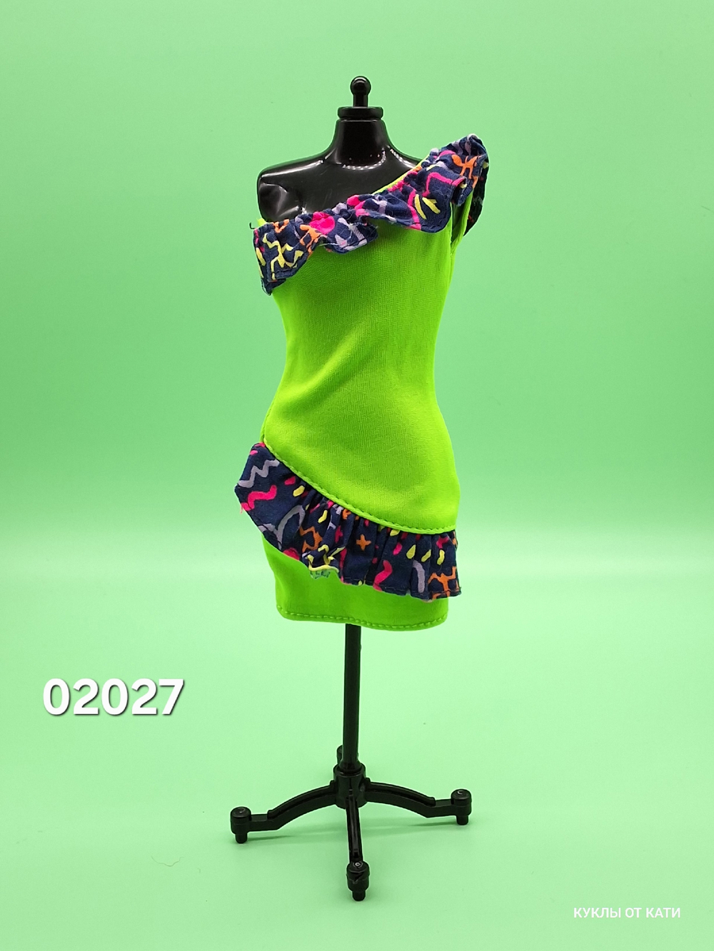 Одежда для куклы Барби винтаж от платье 02027