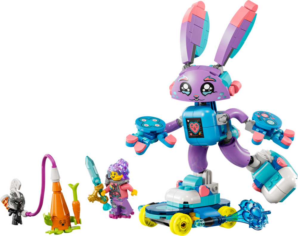 Конструктор Лего Дримзз Иззи и Банчерро — игровой кролик 71490 | LEGO Dreamzzz Izzie Bunchurro Gaming Bunny 252 дет 7+