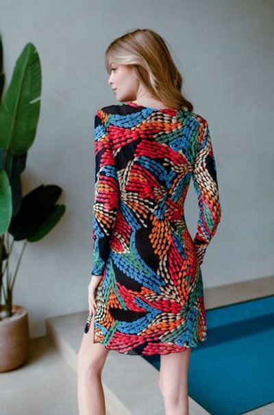 Пляжное платье-туника Barbara (Размер: XL) (Цвет: разноцветный)