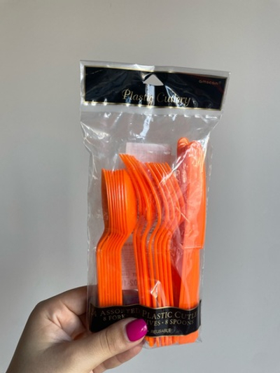 Столовые приборы пл Orange Peel, 24шт.