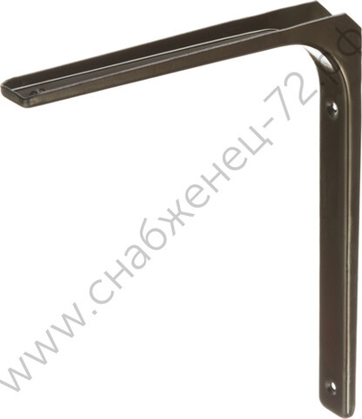 STAYER 250х300х1.4 мм, коричневый, уголок-кронштейн (37413-3)