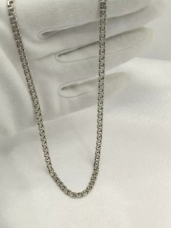 Цепочка Бисмарк серебро 925