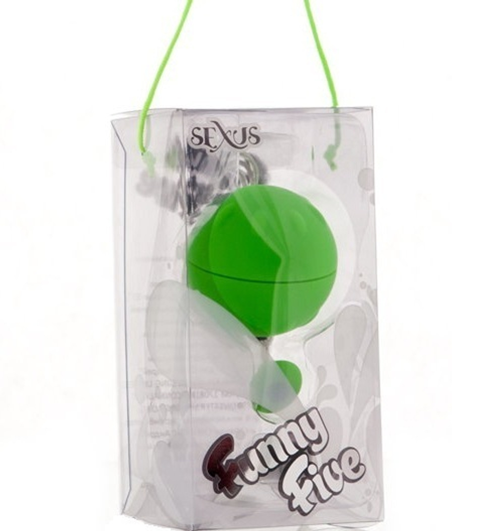 Зеленое виброяйцо 4,5 см.