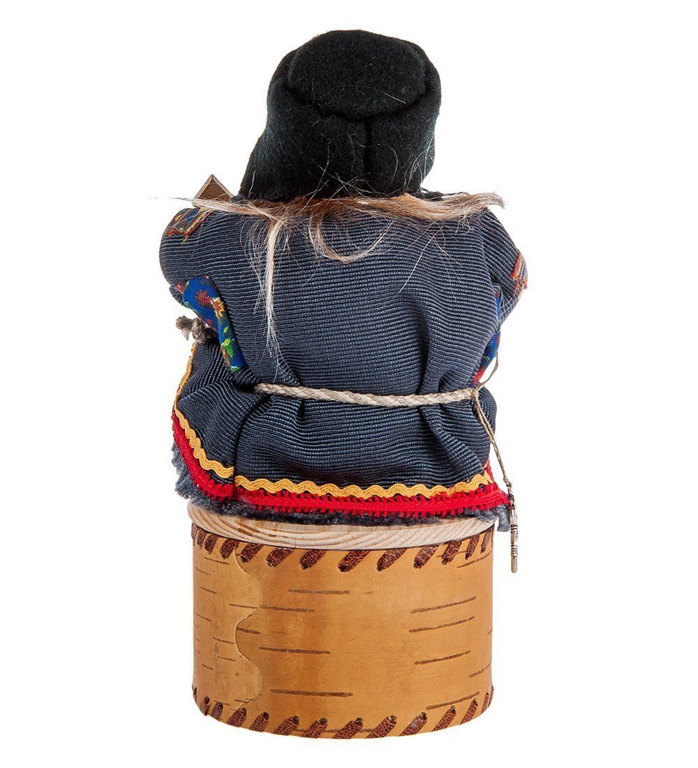 Народные промыслы RK-725 Кукла-шкатулка «Дед с балалайкой»