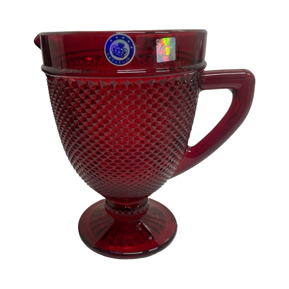 Красный графин "Ленарди"